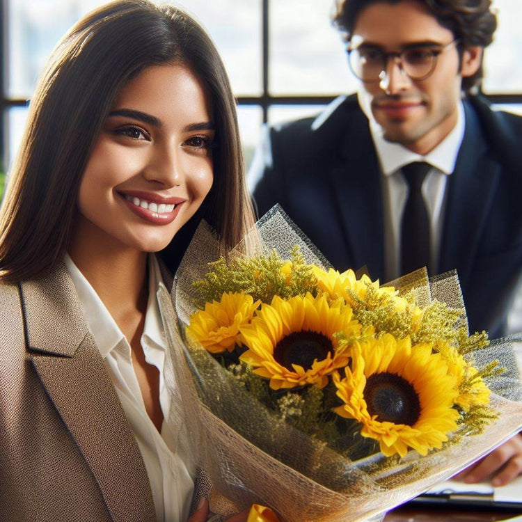 flores para desear exitos