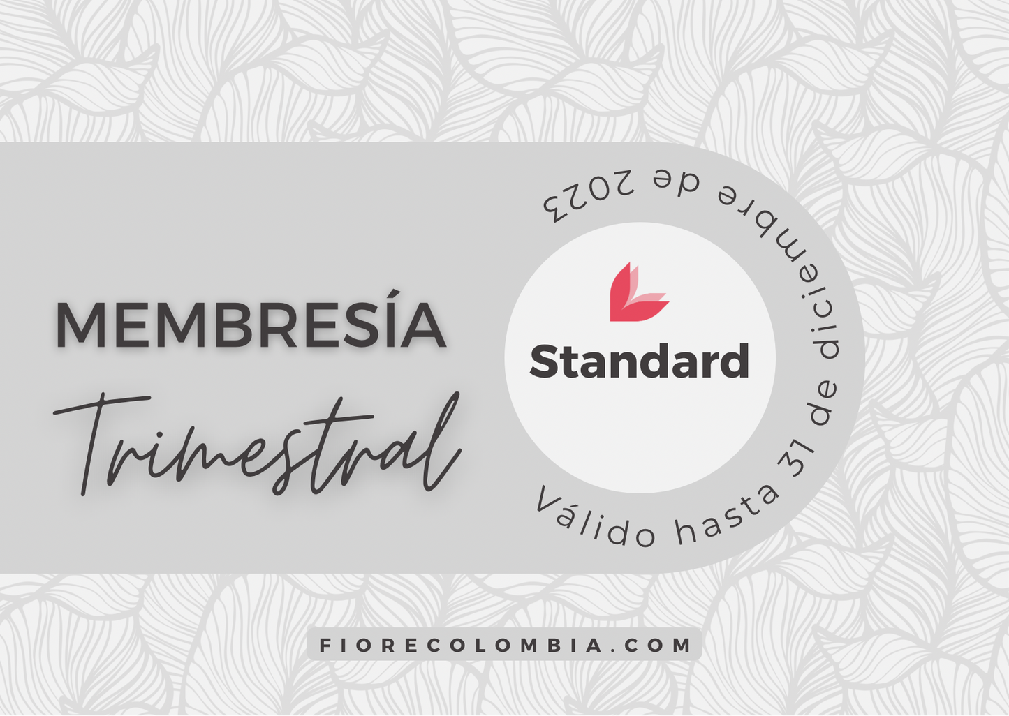 Membresía trimestral
