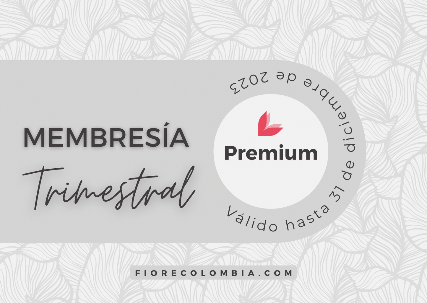Membresía trimestral