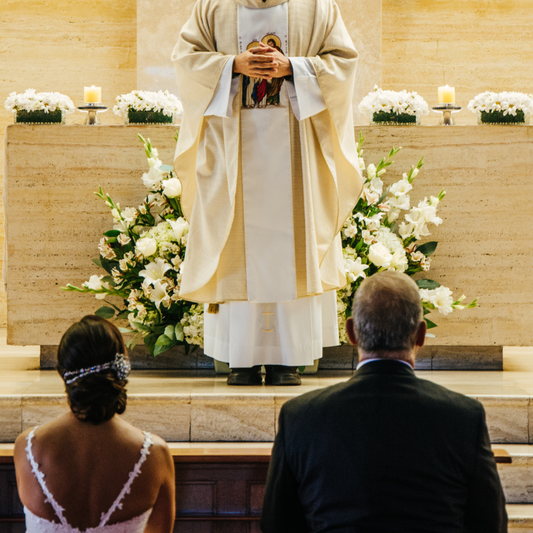 Decoración Altar para boda