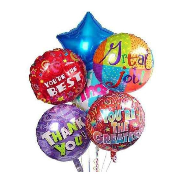 Globo De Regalo Metalizado