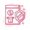 Fiore Colombia, icono que describe: diligencia el formulario, selecciona la forma de entrega y realiza tu compra.
